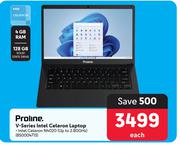 Proline V-Series Intel Celeron Laptop
