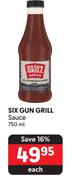 Six Gun Grill Sauce-750ml