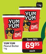 Yum Yum Peanut Butter-1Kg Each