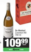 De Wetshof Limeston Hill-750ml Each