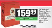Du Toitskloof Cabernet Shiraz,Chenin Blanc,Pinotage Rose,Sauv Blanc Or Pinotage Merlot Ruby-3L
