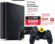 PS4 500GB Slim Console Bundle-Per Bundle