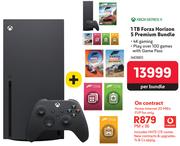 XBox Series S 1TB Forza Horizon 5 Premium Bundle-On Home Internet 20MB/s FUP