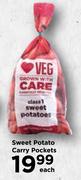 Sweet Potato Carry Pockets-Each