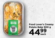 Food Lover's Creamy Potato Bake-900g Each
