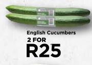 English Cucumbers-For 2