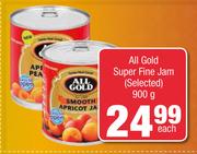 All Gold Super Fine Jam-900g Each