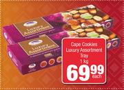 Cape Cookies Luxury Assortment Tray-1Kg Each