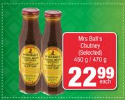 Mrs Ball's Chutney-450g/470g Each