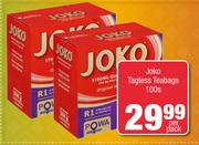 Joko Tagless Teabags-100s Per Pack