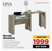 Linx Nevada Workdesk