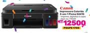 Canon Impressora Colorida 3 em 1 Pixma G2410