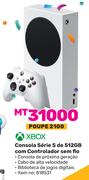 Xbox Consola Serie S de 512GB com Controlador Sem Fio