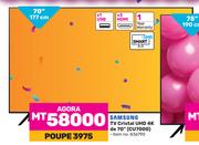 Samsung TV Crystal UHD 4K de 70" (177 cm) CU7000