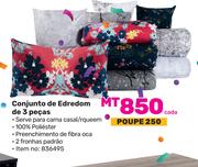 Conjunto de Edredom de 3 pecas-cada