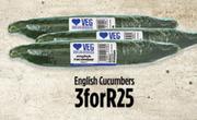 English Cucumbers-For 3