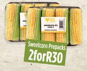 Sweetcorn Prepacks-For 2