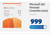 Microsoft 365 Personal (3 Months Extra)