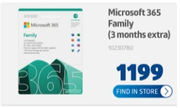 Microsoft 365 Family (3 Months Extra)