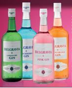 Belgravia London Dry Gin, Pink, Blackberry & Blood Orange-750ml