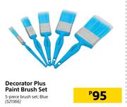 Decorator Plus Paint Brush Set