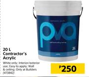Contractor's Acrylic-20Ltr