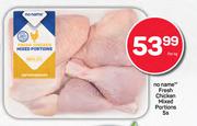 No Name Fresh Chicken Mixed Portions-5s Per Kg