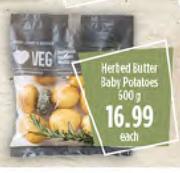 Herbed Butter Baby Potatoes-600g Each