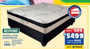 Restonic Bahama 152cm Queen Bed Set
