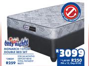 Cozy Nights Monarch 137cm Double Bed Set
