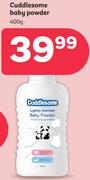 Cuddlesome Baby Powder-400g