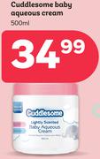 Cuddlesome Baby Aqueous Cream-500ml