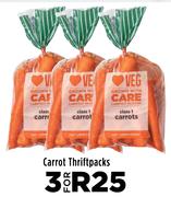 Carrot Thriftpacks-For 3