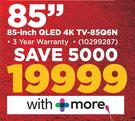 Hisense 85" QLED 4K TV 85Q6N