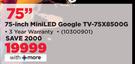 Skyworth 75" MiniLED Google TV 75X8500G