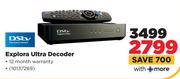 DSTV Explora Ultra Decoder 10137269