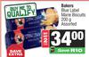 Bakers Blue Label Marie Biscuits Assorted-For Any 2 x 200g