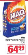 Maq Hand Washing Powder-2Kg