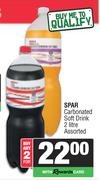 Spar Carbonated Soft Drink Assorted-For Any 2 x 2Ltr