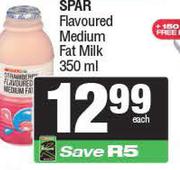 Spar Flavoured Medium Fat Milk-350ml Each