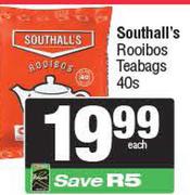 Southall's Rooibos Teabags-40s Each