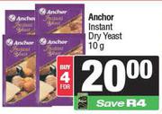 Anchor Instant Dry Yeast-For 4 x 10g