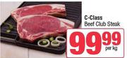 C-Class Beef Club Steak-Per Kg