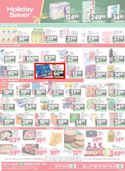 SPAR & SUPERSPAR Western Cape : Christmas Super Savings (10 November - 23 November 2025), page 2