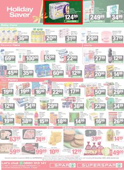 SPAR & SUPERSPAR Western Cape : Christmas Super Savings (10 November - 23 November 2025), page 2