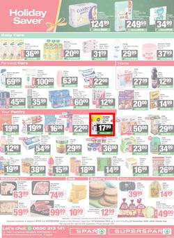 SPAR & SUPERSPAR Western Cape : Christmas Super Savings (10 November - 23 November 2025), page 2