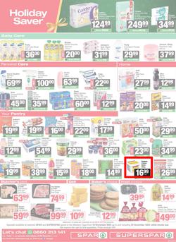 SPAR & SUPERSPAR Western Cape : Christmas Super Savings (10 November - 23 November 2025), page 2