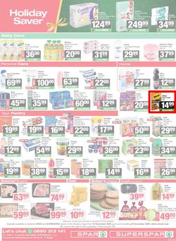 SPAR & SUPERSPAR Western Cape : Christmas Super Savings (10 November - 23 November 2025), page 2
