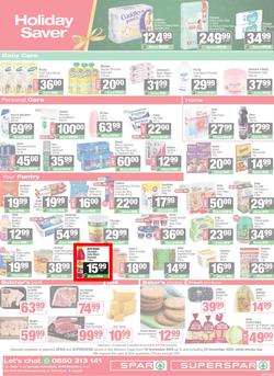 SPAR & SUPERSPAR Western Cape : Christmas Super Savings (10 November - 23 November 2025), page 2