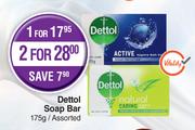 Dettol Soap Bar Assorted-175g Each